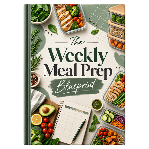 The Weekly Meal Prep Blueprint ebook cover