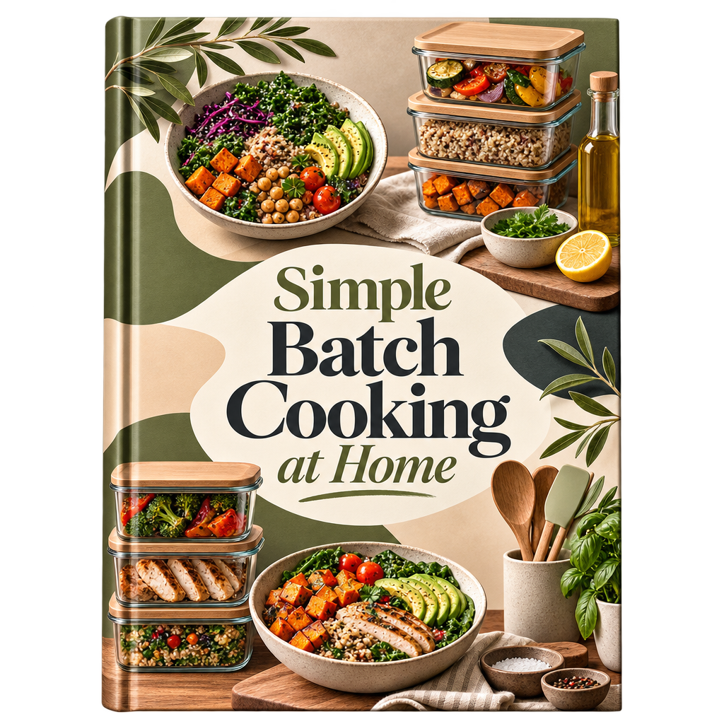 Simple Batch Cooking at Home